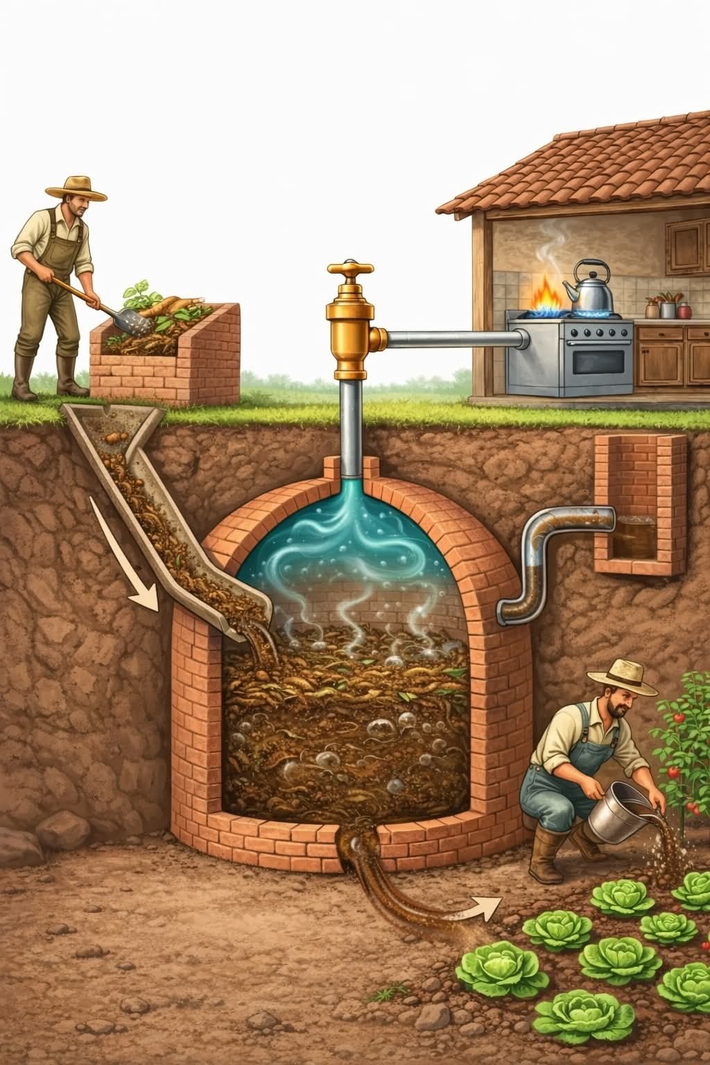 METHANE( BIOGAS) BIODIGESTER SYSTEMS